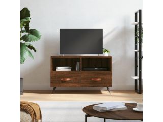 vidaXL TV skříňka hnědý dub 80 x 36 x 50 cm kompozitní dřevo