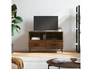 vidaXL TV skříňka hnědý dub 80 x 36 x 50 cm kompozitní dřevo