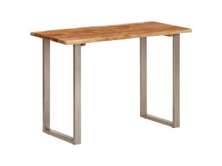 Jídelní stůl 110 x 50 x 76 cm masivní akáciové dřevo