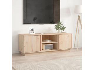 TV skříňka 110x35x40,5 cm masivní borové dřevo