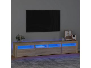 TV skříňka s LED osvětlením dub sonoma