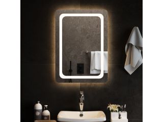 vidaXL Koupelnové zrcadlo s LED osvětlením 50x70 cm