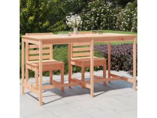 vidaXL Zahradní stůl 203,5 x 90 x 110 cm masivní dřevo douglasky