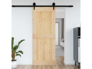 vidaXL Dveře 90 x 210 cm masivní borové dřevo