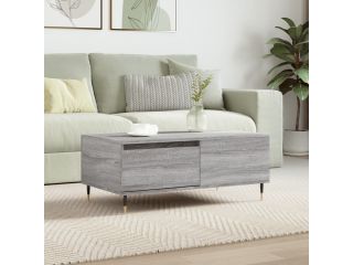 vidaXL Konferenční stolek šedý sonoma 90x50x36,5 cm kompozitní dřevo