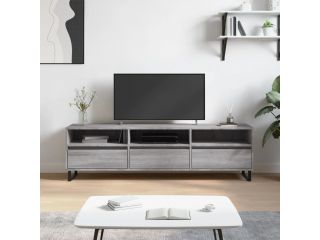 vidaXL TV skříňka šedá sonoma 150 x 30 x 44,5 cm kompozitní dřevo