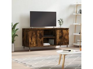 vidaXL TV skříňka kouřový dub 104 x 35 x 50 cm kompozitní dřevo