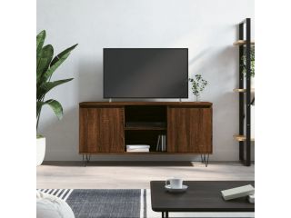 vidaXL TV skříňka hnědý dub 104 x 35 x 50 cm kompozitní dřevo