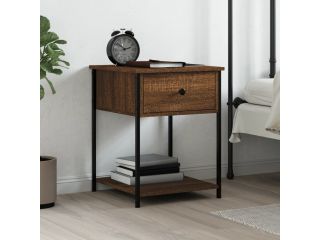 vidaXL Noční stolek hnědý dub 44 x 45 x 58 cm kompozitní dřevo