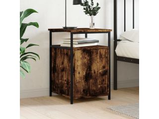 vidaXL Noční stolek kouřový dub 40 x 42 x 60 cm kompozitní dřevo